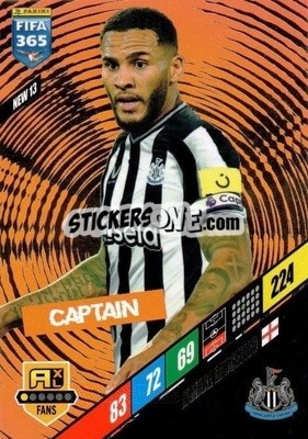 Figurina Jamaal Lascelles - FIFA 365: 2023-2024. Adrenalyn XL
 - Panini