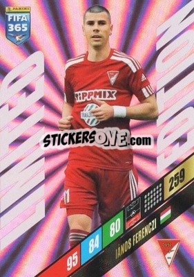 Sticker János Ferenczi - FIFA 365: 2023-2024. Adrenalyn XL
 n. LE-JF - Panini