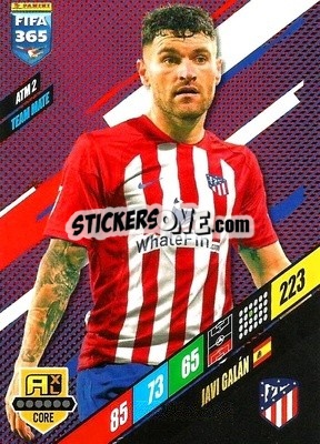 Sticker Javi Galán - FIFA 365: 2023-2024. Adrenalyn XL
 n. ATM2 - Panini