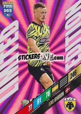Sticker Jens Jønsson - FIFA 365: 2023-2024. Adrenalyn XL
 - Panini