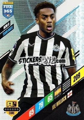 Sticker Joe Willock - FIFA 365: 2023-2024. Adrenalyn XL
 n. NEW8 - Panini