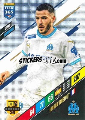 Sticker Jordan Veretout - FIFA 365: 2023-2024. Adrenalyn XL
 - Panini