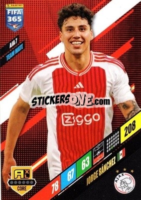 Sticker Jorge Sánchez - FIFA 365: 2023-2024. Adrenalyn XL
 n. AJA7 - Panini