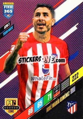 Sticker José María Giménez - FIFA 365: 2023-2024. Adrenalyn XL
 - Panini