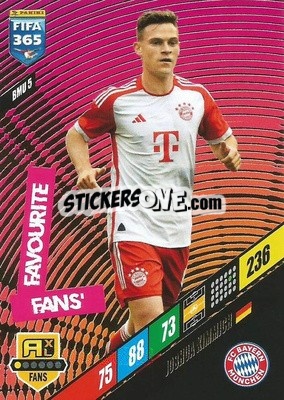 Sticker Joshua Kimmich - FIFA 365: 2023-2024. Adrenalyn XL
 n. BMU5 - Panini