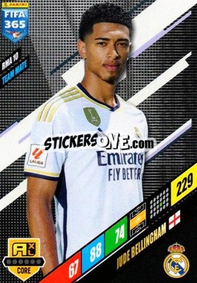 Sticker Jude Bellingham - FIFA 365: 2023-2024. Adrenalyn XL
 n. RMA10 - Panini