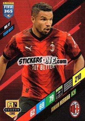 Sticker Junior Messias - FIFA 365: 2023-2024. Adrenalyn XL
 n. MIL17 - Panini
