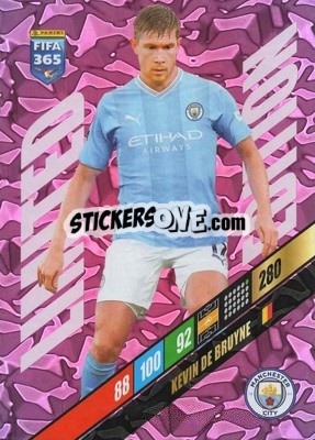 Sticker Kevin De Bruyne - FIFA 365: 2023-2024. Adrenalyn XL
 n. LEXXL-KDB - Panini