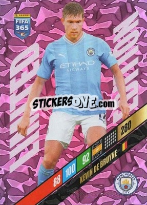 Sticker Kevin De Bruyne - FIFA 365: 2023-2024. Adrenalyn XL
 - Panini