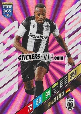 Sticker Khaled Narey - FIFA 365: 2023-2024. Adrenalyn XL
 - Panini