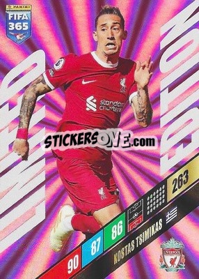 Sticker Kostas Tsimikas - FIFA 365: 2023-2024. Adrenalyn XL
 n. LE-KT - Panini