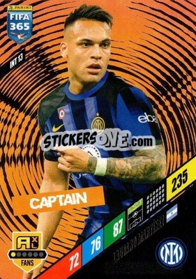 Sticker Lautaro Martínez - FIFA 365: 2023-2024. Adrenalyn XL
 n. INT13 - Panini
