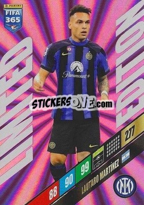 Sticker Lautaro Martínez - FIFA 365: 2023-2024. Adrenalyn XL
 n. LE-LM - Panini