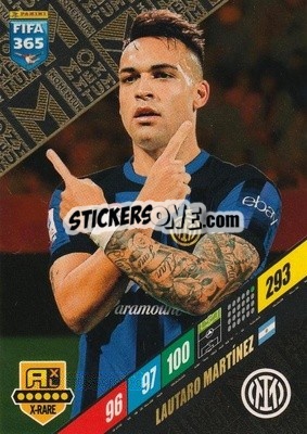 Sticker Lautaro Martínez - FIFA 365: 2023-2024. Adrenalyn XL
 - Panini