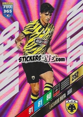 Sticker Lazaros Rota - FIFA 365: 2023-2024. Adrenalyn XL
 n. LE-LR - Panini