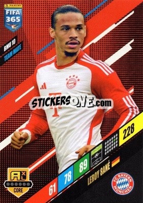 Sticker Leroy Sané - FIFA 365: 2023-2024. Adrenalyn XL
 n. BMU10 - Panini