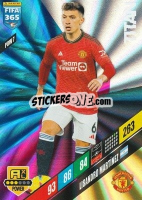 Sticker Lisandro Martínez - FIFA 365: 2023-2024. Adrenalyn XL
 n. POW7 - Panini