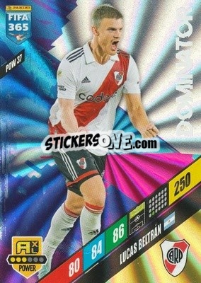 Sticker Lucas Beltrán - FIFA 365: 2023-2024. Adrenalyn XL
 n. POW37 - Panini