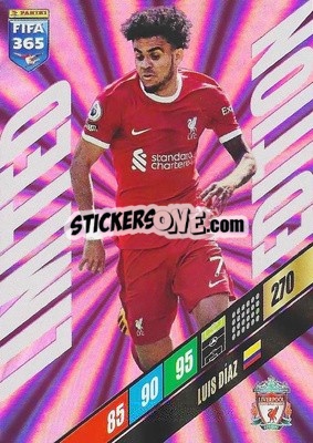Sticker Luis Díaz - FIFA 365: 2023-2024. Adrenalyn XL
 n. LE-LD - Panini