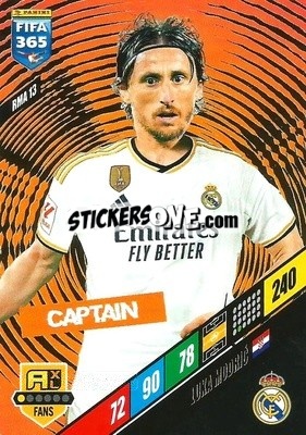 Sticker Luka Modrić - FIFA 365: 2023-2024. Adrenalyn XL
 n. RMA13 - Panini