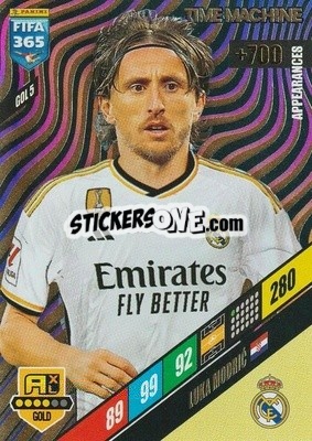 Sticker Luka Modrić - FIFA 365: 2023-2024. Adrenalyn XL
 n. GOL5 - Panini