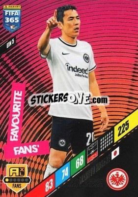 Sticker Makoto Hasebe - FIFA 365: 2023-2024. Adrenalyn XL
 n. EIN5 - Panini