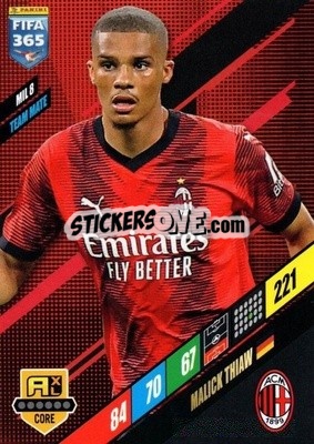 Sticker Malick Thiaw - FIFA 365: 2023-2024. Adrenalyn XL
 n. MIL8 - Panini