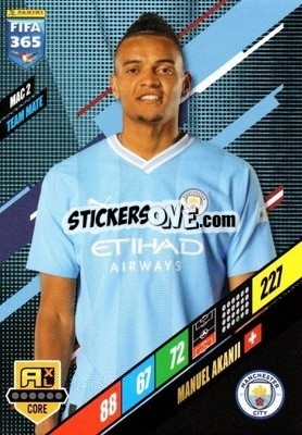 Sticker Manuel Akanji - FIFA 365: 2023-2024. Adrenalyn XL
 n. MAC2 - Panini