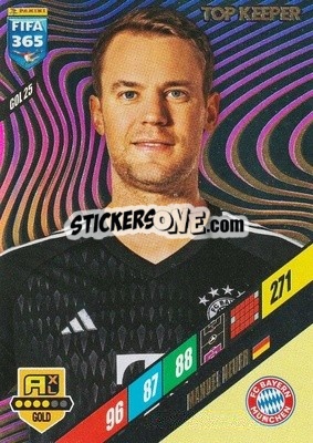 Sticker Manuel Neuer - FIFA 365: 2023-2024. Adrenalyn XL
 n. GOL25 - Panini