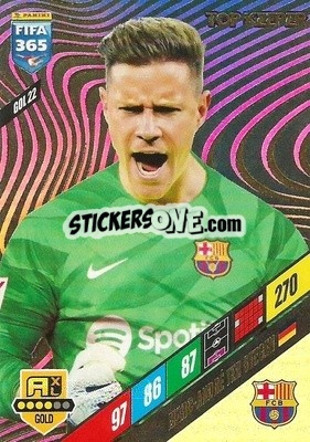 Cromo Marc-André ter Stegen - FIFA 365: 2023-2024. Adrenalyn XL
 n. GOL22 - Panini