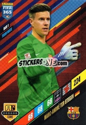 Cromo Marc-André ter Stegen - FIFA 365: 2023-2024. Adrenalyn XL
 n. BAR1 - Panini