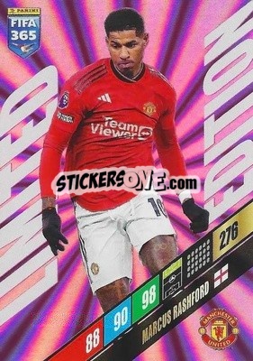 Sticker Marcus Rashford - FIFA 365: 2023-2024. Adrenalyn XL
 - Panini