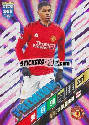 Sticker Marcus Rashford - FIFA 365: 2023-2024. Adrenalyn XL
 - Panini