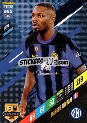 Sticker Marcus Thuram - FIFA 365: 2023-2024. Adrenalyn XL
 n. INT18 - Panini