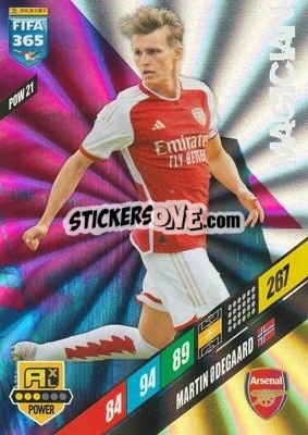 Sticker Martin Ødegaard - FIFA 365: 2023-2024. Adrenalyn XL
 n. POW21 - Panini