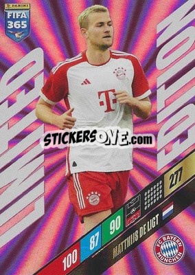 Sticker Matthijs De Ligt - FIFA 365: 2023-2024. Adrenalyn XL
 n. LE-MDL - Panini