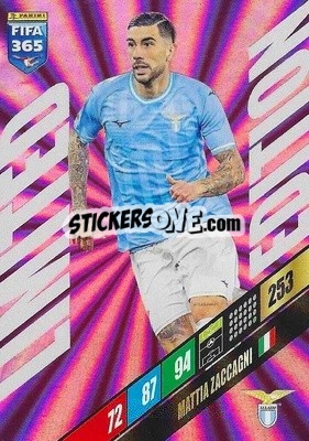 Sticker Mattia Zaccagni - FIFA 365: 2023-2024. Adrenalyn XL
 - Panini