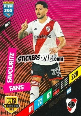 Sticker Milton Casco - FIFA 365: 2023-2024. Adrenalyn XL
 n. RIV5 - Panini