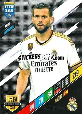 Sticker Nacho - FIFA 365: 2023-2024. Adrenalyn XL
 n. RMA8 - Panini