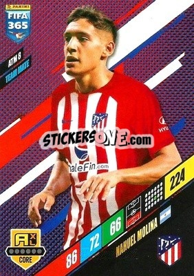 Sticker Nahuel Molina - FIFA 365: 2023-2024. Adrenalyn XL
 - Panini