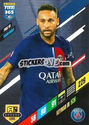 Sticker Neymar Jr - FIFA 365: 2023-2024. Adrenalyn XL
 n. PSG18 - Panini
