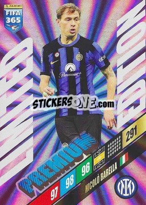 Sticker Nicolò Barella - FIFA 365: 2023-2024. Adrenalyn XL
 n. LEP-NB - Panini