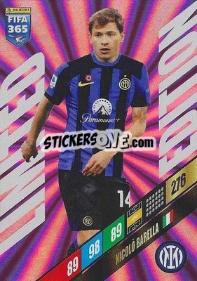 Figurina Nicolò Barella - FIFA 365: 2023-2024. Adrenalyn XL
 - Panini