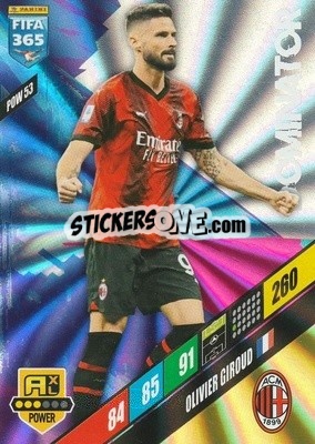 Sticker Olivier Giroud - FIFA 365: 2023-2024. Adrenalyn XL
 n. POW53 - Panini