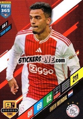 Sticker Owen Wijndal - FIFA 365: 2023-2024. Adrenalyn XL
 n. AJA3 - Panini