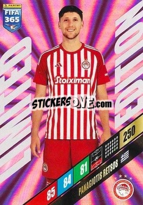 Sticker Panagiotis Retsos - FIFA 365: 2023-2024. Adrenalyn XL
 n. LE-PR - Panini