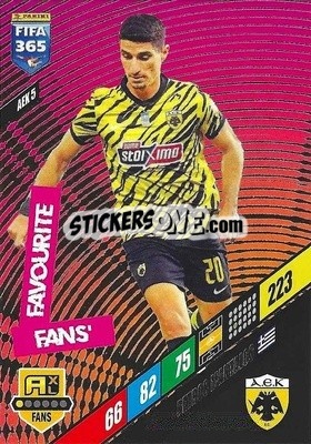 Sticker Petros Mantalos - FIFA 365: 2023-2024. Adrenalyn XL
 n. AEK5 - Panini