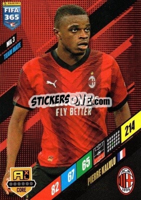 Sticker Pierre Kalulu - FIFA 365: 2023-2024. Adrenalyn XL
 n. MIL3 - Panini