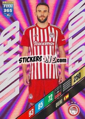 Sticker Quini - FIFA 365: 2023-2024. Adrenalyn XL
 - Panini