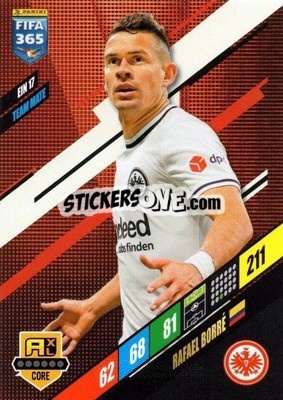 Sticker Rafael Borré - FIFA 365: 2023-2024. Adrenalyn XL
 n. EIN17 - Panini